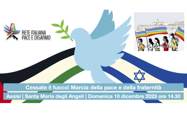 RiPD: il 10 dicembre, ad Assisi, riprendiamo per mano la pace!