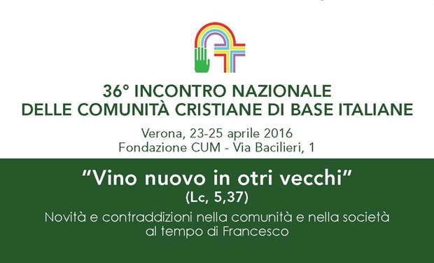 Il “tempo  di Francesco”, lo spazio delle Cdb: a Verona,  il XXXVI Incontro nazionale