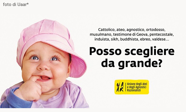 Ora di religione: parte la campagna Uaar contro l’«indottrinamento» dei bambini