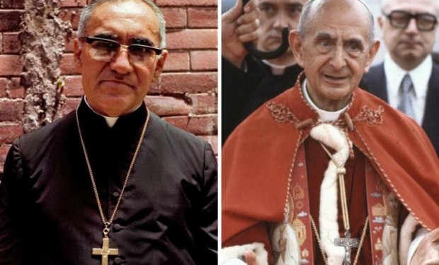 Paolo VI e Oscar Romero presto santi