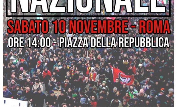 «Uniti e solidali contro il governo e il razzismo». Il 10 novembre in piazza a Roma. Ci sono anche i cattolici