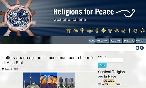 Lettera aperta agli amici musulmani per la Libertà di Asia Bibi