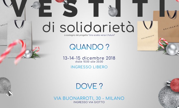 “Vestiti di solidarietà”, alla Cattolica di Milano una vendita “di lusso” per sostenere progetti per i giovani disagiati