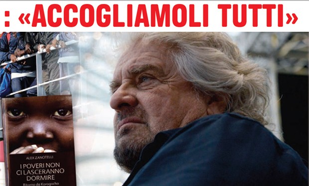 La svolta di Beppe Grillo sui migranti: “Famiglia Cristiana” e p. Zanotelli chiedono verità