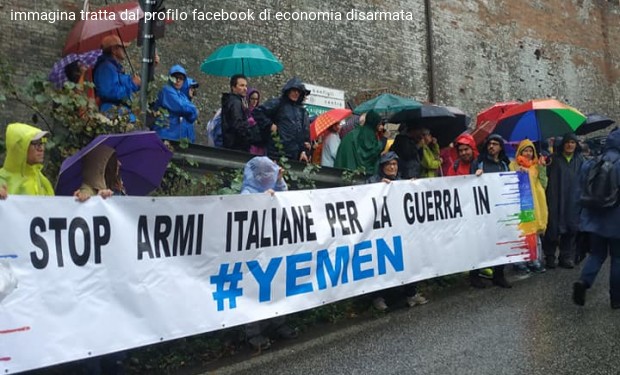 Stop bombe italiane per la guerra in Yemen. Mozione in Campidoglio il 5 febbraio