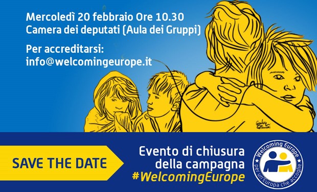 #WelcomingEurope: evento conclusivo dell'iniziativa dei cittadini europei per l'accoglienza
