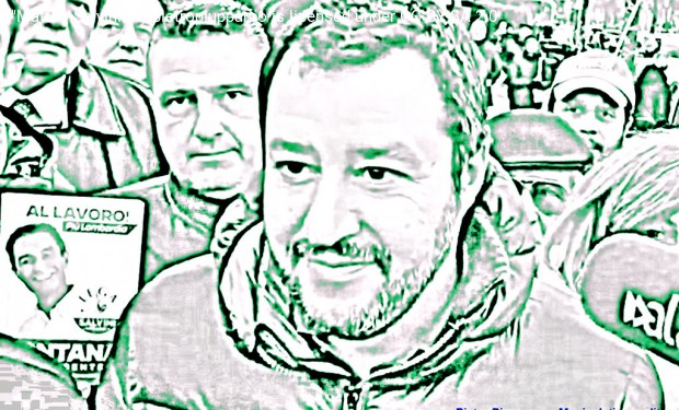 Il comizio sovranista di Salvini a piazza Duomo: ignoranza e blasfemia