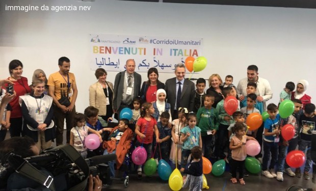Corridoi umanitari: 58 nuovi arrivati dalla Siria