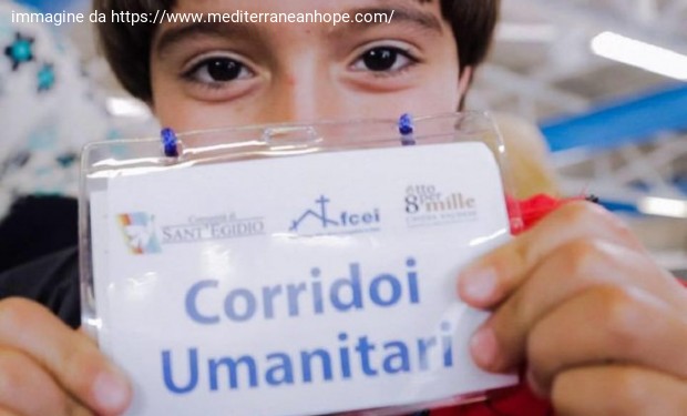 Corridoi umanitari: giovedì a Fiumicino 77 profughi siriani