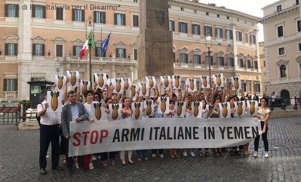 Stop armi in Yemen: mobilitazioni per il 29° anniversario della Legge 185