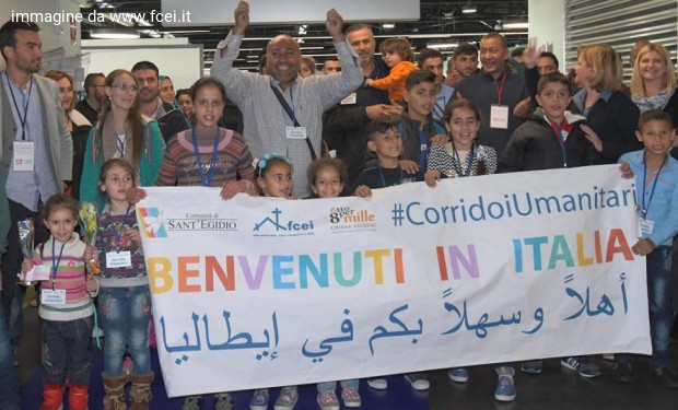 Corridoi umanitari: nuovo arrivo di profughi siriani