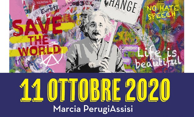 Marcia Perugia-Assisi 2020: l'11 ottobre, contro odio, razzismo ed egoismo