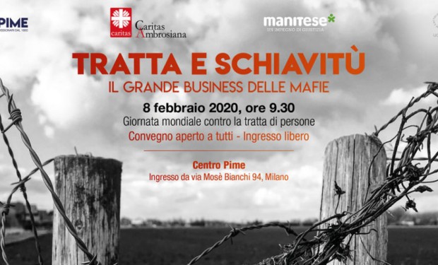 Un grande business per le mafie: evento a Milano per la Giornata contro la tratta di persone