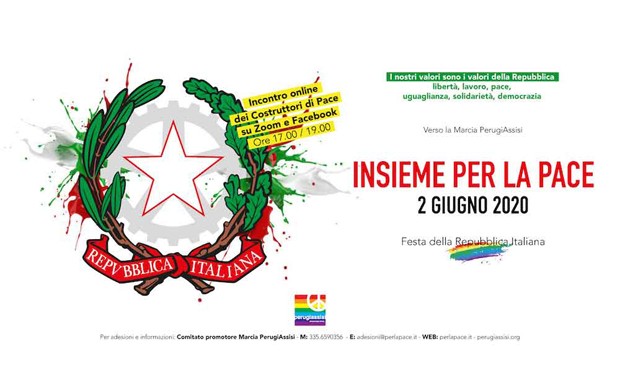 Il 2 giugno della PerugiAssisi: appuntamento online