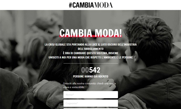 #CambiaModa: al via la campagna per una moda rispettosa dei lavoratori e dell'ambiente