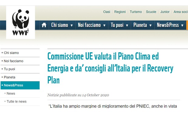 Riforma energia e clima verso il 2030: obiettivi ambiziosi, misure assenti o ambigue