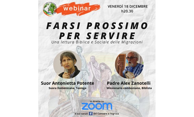 Al Cantiere Casa Comune dei comboniani una lettura biblica e sociale delle migrazioni