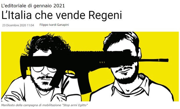 «In nome dei soldi». L'Italia, l'Egitto, i diritti e le strategie. Un editoriale di