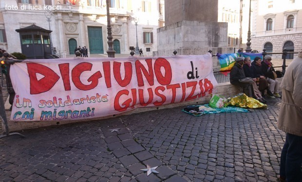 In tutta Italia si digiuna per i diritti dei migranti