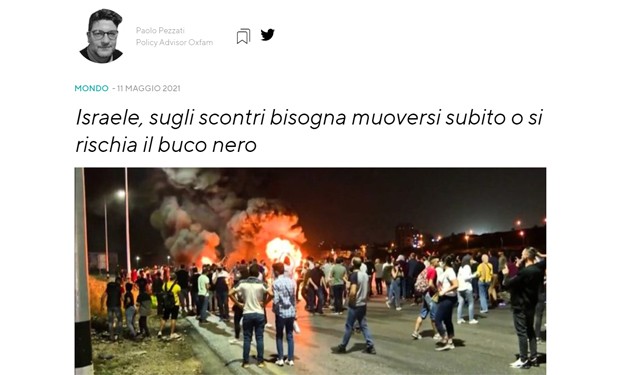 Gerusalemme, l'occupazione israeliana, le violenze e l'appello alla comunità internazionale