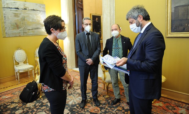 Ricevuti alla Camera i delegati della Campagna