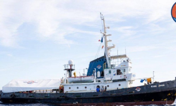 La Mare Jonio pronta a ripartire per il Mediterraneo