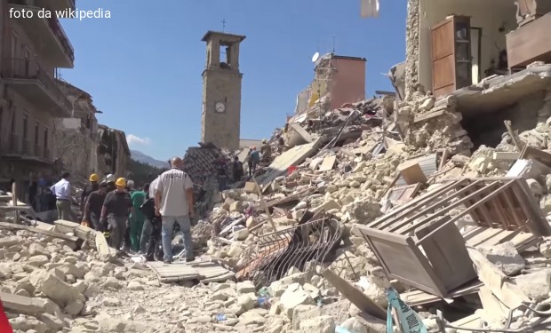 Cinque anni fa il terremoto di Amatrice: il ricordo di papa Francesco