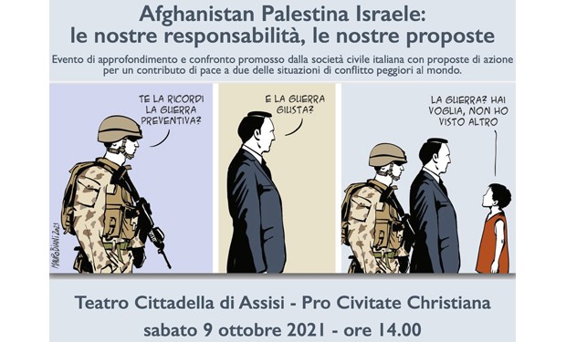 La denuncia e la proposta: la società civile discute di Afghanistan, Palestina e Israele