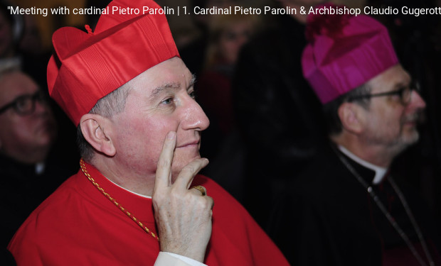 Card. Parolin: «Il negoziato prevalga sugli interessi di parte»