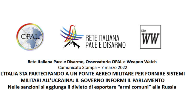 Armi italiane all'Ucraina: il ruolo del Parlamento e l'opzione della