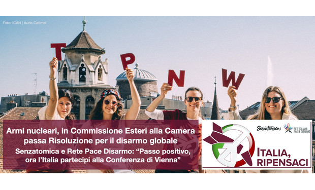 Disarmo nucleare globale: una risoluzione chiede al governo italiano un passo avanti