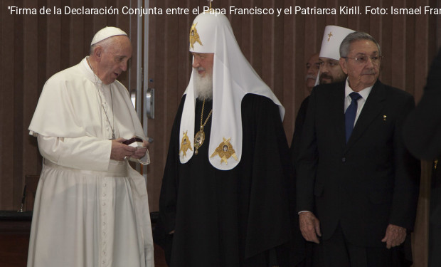 Salta l'incontro fra papa Francesco e il patriarca di Mosca Kirill