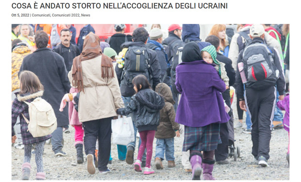 Dossier Immigrazione 2022: l'accoglienza degli ucraini, gli errori e le felici intuizioni
