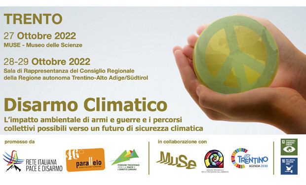 Clima, risorse, conflitti, armi: la crisi climatica spiana la strada al riarmo. Un convegno