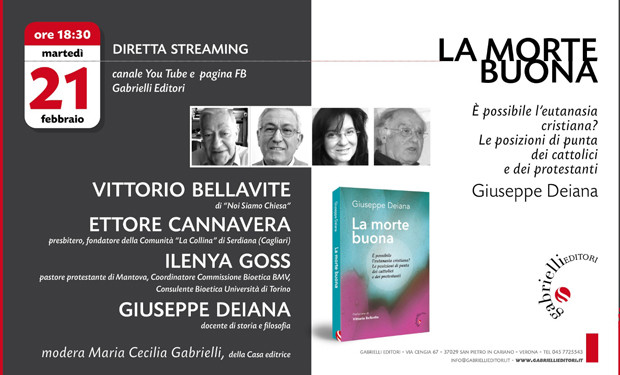 È possibile una eutanasia cristiana? Presentazione del libro di Giuseppe Deiana