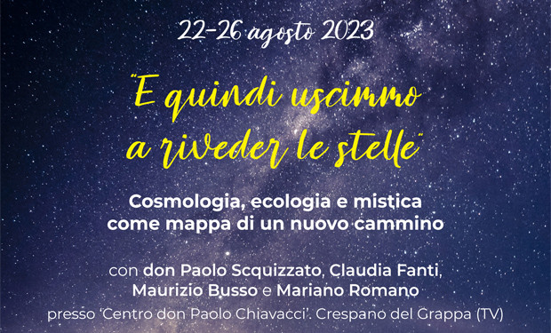 Sul Monte Grappa il corso estivo su cosmologia, ecologia e mistica