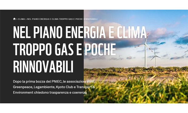 Grave, inadeguato, ideologico: la bozza del nuovo Piano energia e clima del governo Meloni