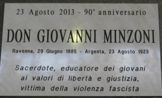 Don Giovanni Minzoni, martire antifascista