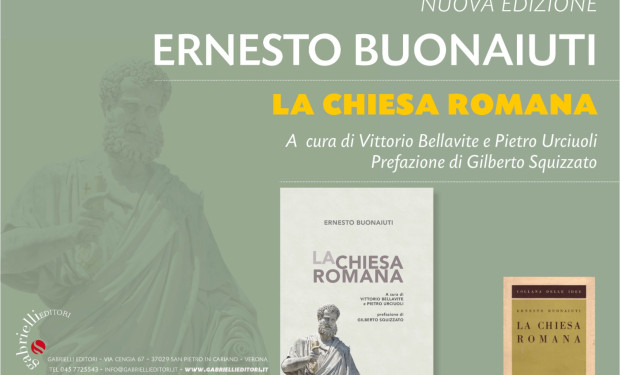 A Milano, il 3 ottobre, la presentazione del libro di Ernesto Buonaiuti