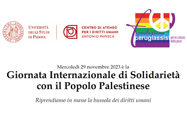 Giornata di Solidarietà con il Popolo Palestinese: uno sguardo al diritto internazionale