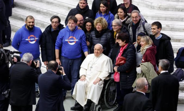 Papa Francesco sostiene e incoraggia Mediterranea Saving Humans