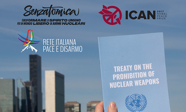 Disarmo nucleare: a tre anni dall'entrata in vigore del TPNW l'Italia ancora non fa passi avanti