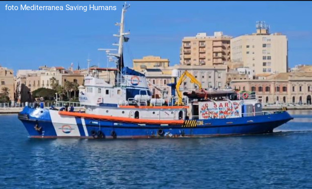 È partita la Missione 15 di Mediterranea Saving Humans
