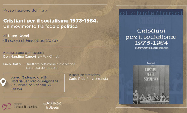Cristiani per il socialismo: oggi presentazione a Padova