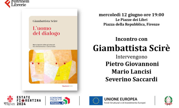 Mario Gozzini, uomo del dialogo. Domani presentazione a Firenze del libro dello storico Giambattista Scirè