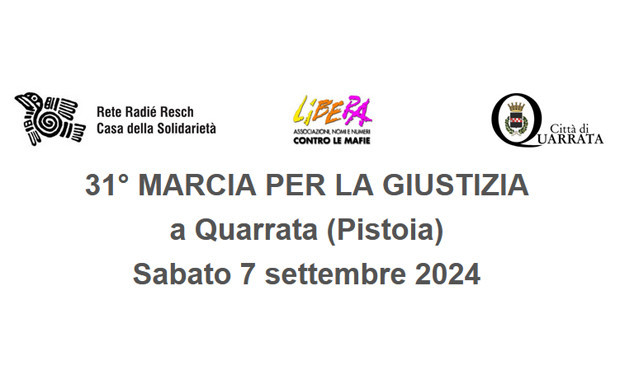 A Quarrata per la 31.ma Marcia: «Pace non è starsene in pace»