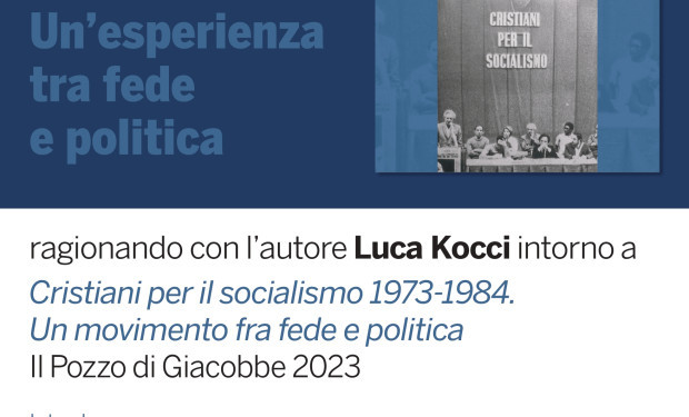 Domani a Venezia presentazione del libro Cristiani per il socialismo 1973-1984. Un movikento fra fede e politica