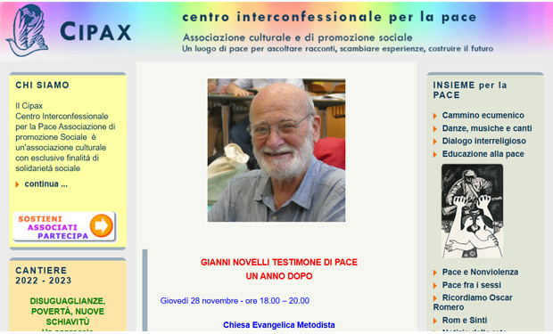 Gianni Novelli a un anno dalla morte: un incontro e un ricordo