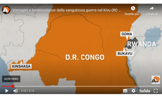 Guerra nell'Est Congo: sul sito della rivista