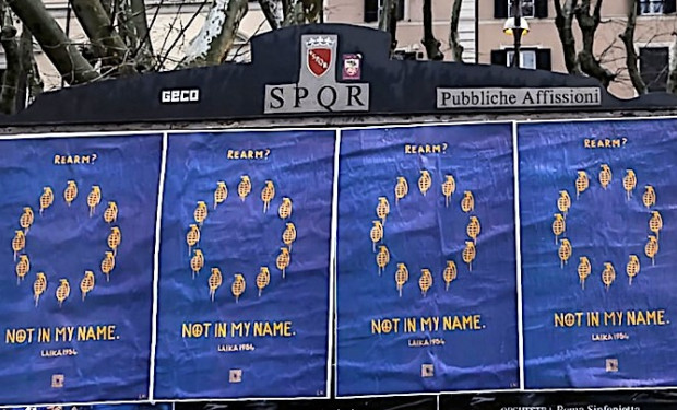 I sostenitori del riarmo e quelli della pace si sono dati appuntamento in piazza in nome dell'Europa